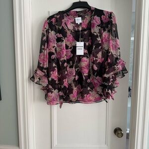 Misa Gigi top Rosetta thorn. Size L NWT.